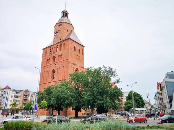 Cattedrale Santa Maria Gorzow Wielkopolski Polonia — Foto Stock