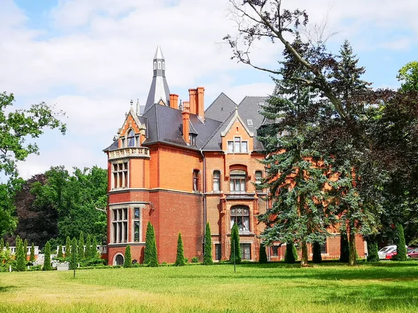 Szép Exkluzív Palace Wasowo Lengyelország — Stock Fotó