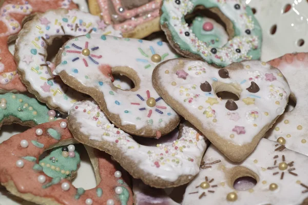 Bolinhos corações amor . — Fotografia de Stock