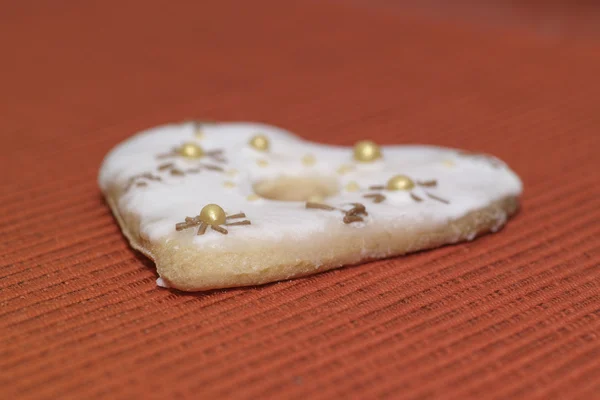 Cookie-k szív szerelem. — Stock Fotó