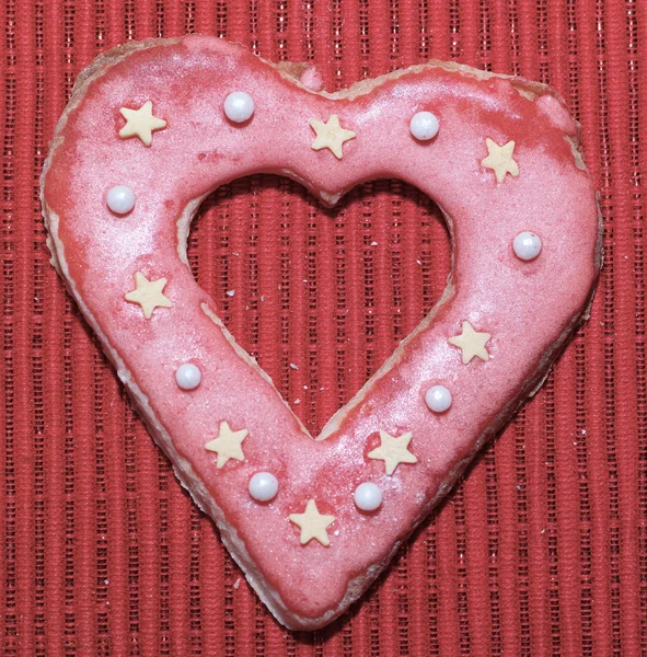 Печиво серця любов . — стокове фото