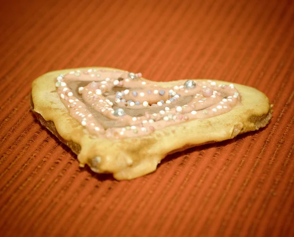 Biscuits coeur amour . — Photo
