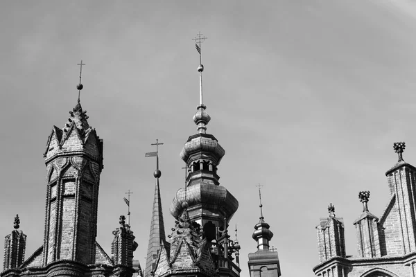 Kirchenarchitektur in Danzig, Polen. — Stockfoto