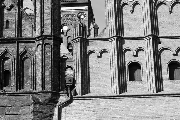 Church architecture in Gdansk, Poland. — Stock Photo, Image