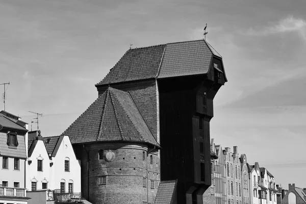 The cranes. Old historic architecture. — Stock Photo, Image