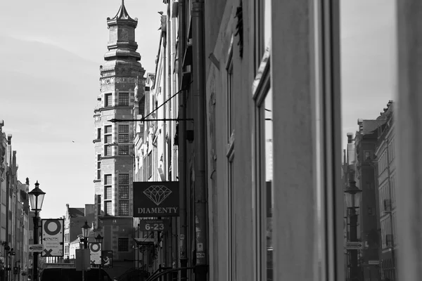 Gdansk cidade velha . — Fotografia de Stock