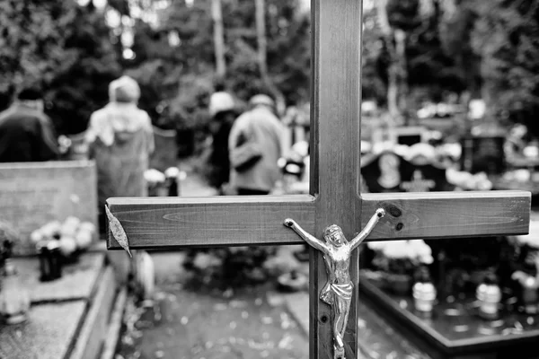 Símbolos religiosos católicos . — Fotografia de Stock