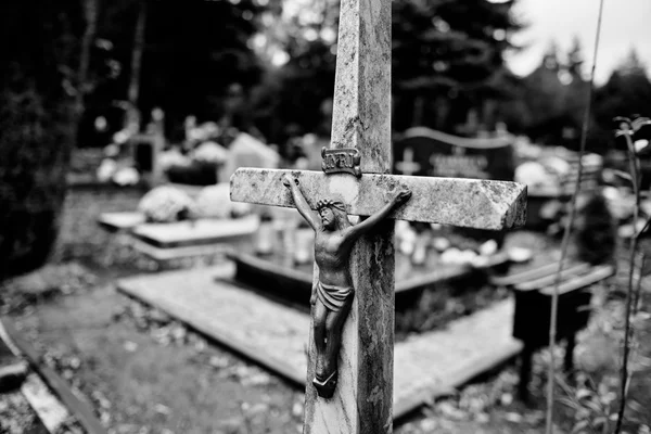 Símbolos religiosos católicos . — Fotografia de Stock