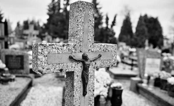 Símbolos religiosos católicos . — Fotografia de Stock