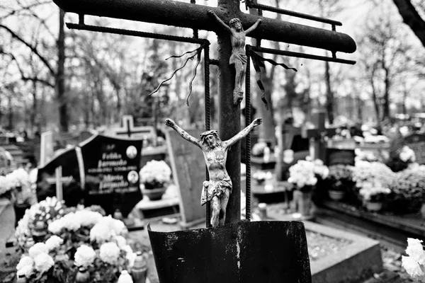 Símbolos religiosos católicos . — Fotografia de Stock