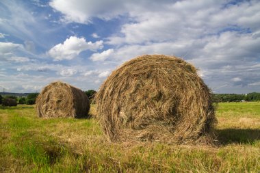 Otantik hava weath bale güneşli bir günde