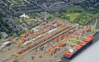 Cargo - Port of Montreal clipart