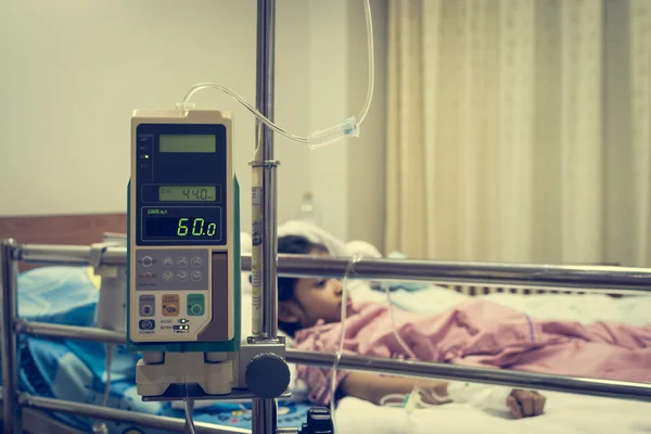 Kid patient in hospital — Stock Photo, Image