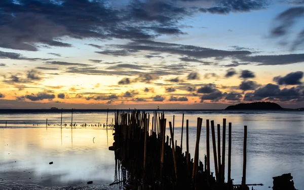 Zonsopgang aan zee — Stockfoto