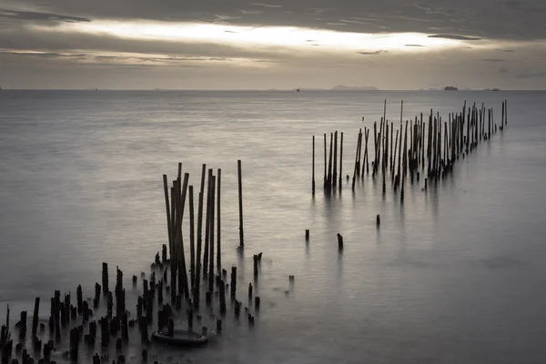 Morgendämmerung am Meer — Stockfoto