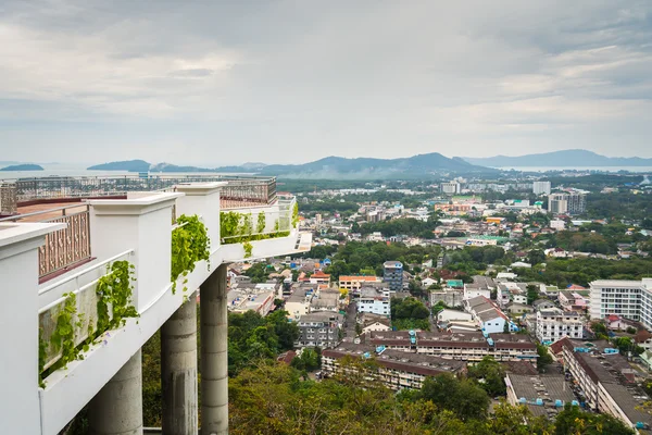 Widok z zadzwonił wzgórze, Phuket, Tajlandia — Zdjęcie stockowe
