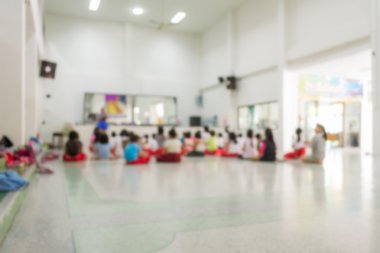 Sınıf dans Tay bulanık çocuklarda