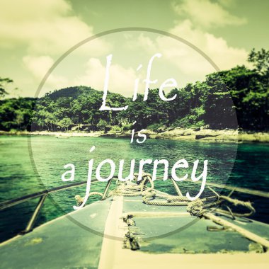 Adanın bir tekne başlığa anlamlı kotalar