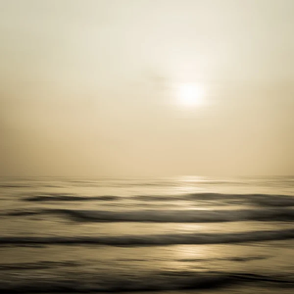 Paisaje marino abstracto con fondo borroso de movimiento panorámico —  Fotos de Stock