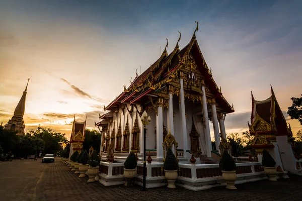 Tempio Chalong al mattino — Foto Stock