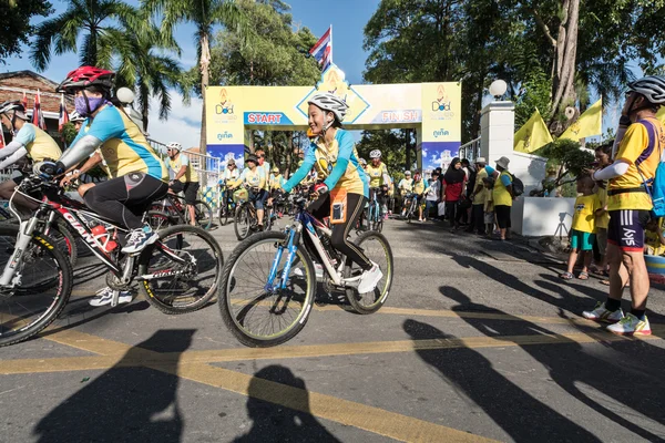 PHUKET THAILAND-DIC 11: Evento en Tailandia "Bike for dad". Muchos — Foto de Stock