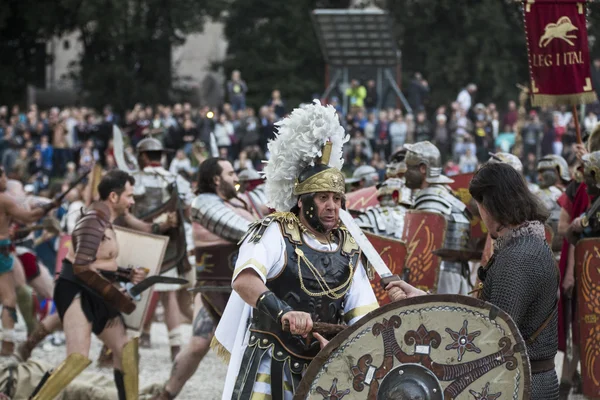 罗马的诞生庆祝活动 — 图库照片