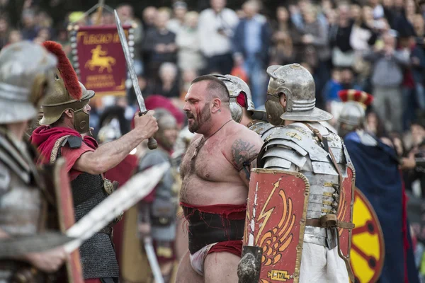 Celebraciones por el nacimiento de Roma — Foto de Stock