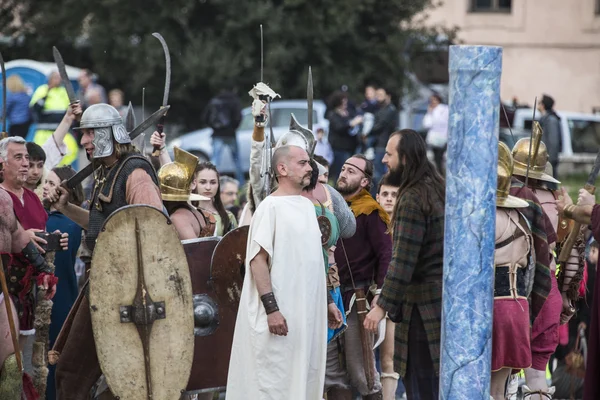 Celebrations for the Birth of Rome — Stock Photo, Image