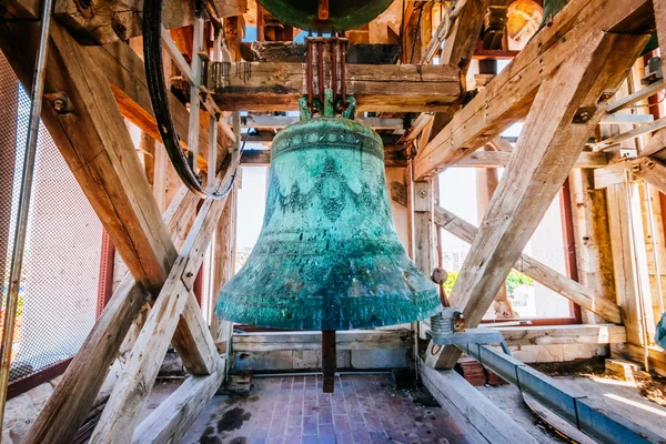 Interno del campanile e delle campane della chiesa di Sant'Anastasia a Zara — Foto Stock
