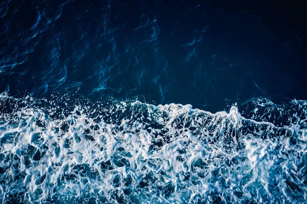 Cor Brilhante Água Mar Textura Água Fundo Natural — Fotografia de Stock