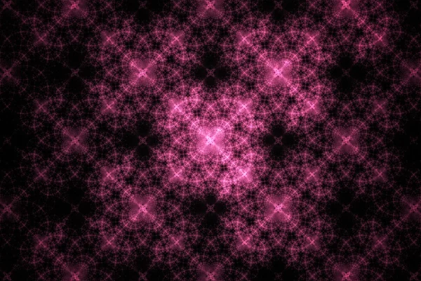 Texture astratta geometrica rosa frattale. Visualizzazione del comple — Foto Stock