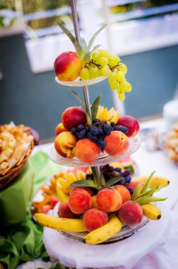 Taze meyve ile stand