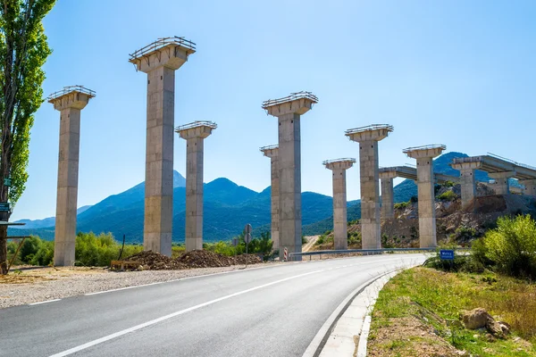 Costruzione di autostrade in natura — Foto Stock