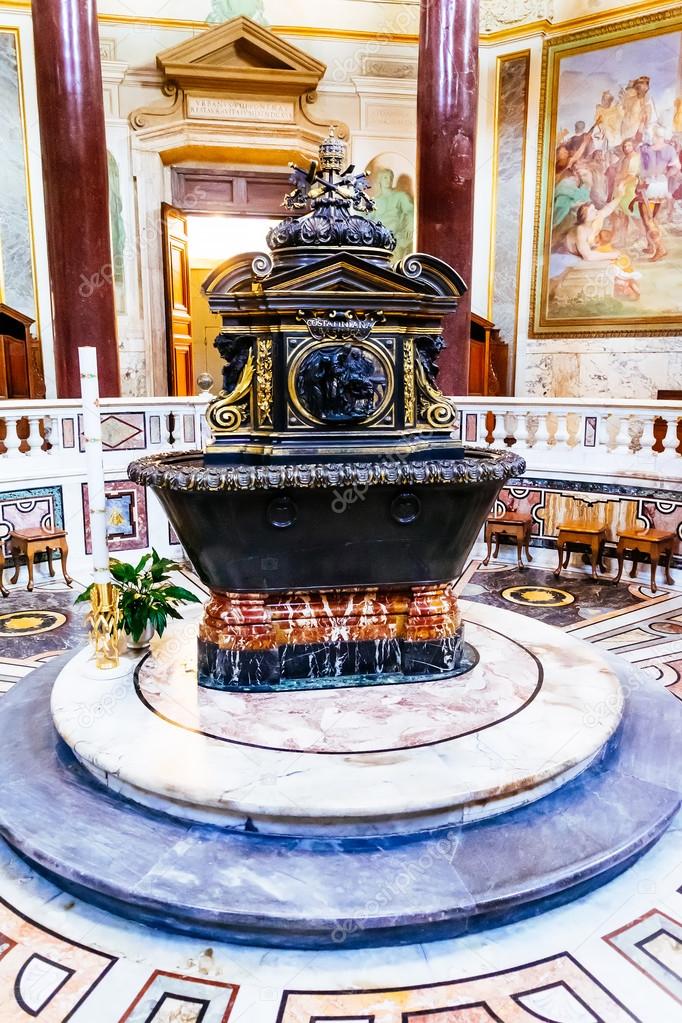 LITURGIA CATÓLICA, DIVINO TESORO: Bendición del baptisterio o de la nueva pila bautismal LITURGIA CATÓLICA, DIVINO TESORO: Bendición del baptisterio o de la nueva pila bautismal