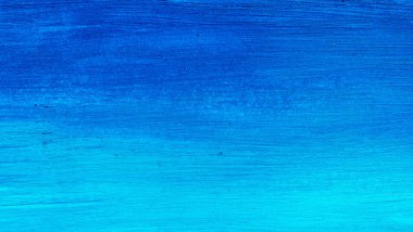 Mavi akrilik fırça darbeleri, şekil ve gradyan