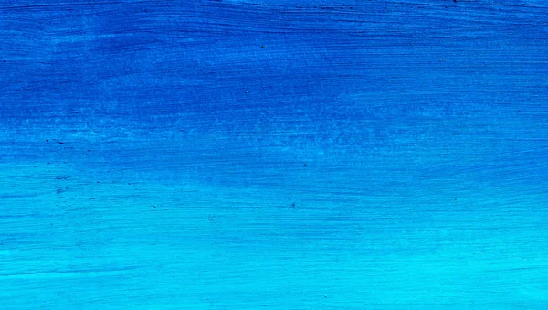 Pinceladas acrílicas azuis, formas e gradientes — Fotografia de Stock