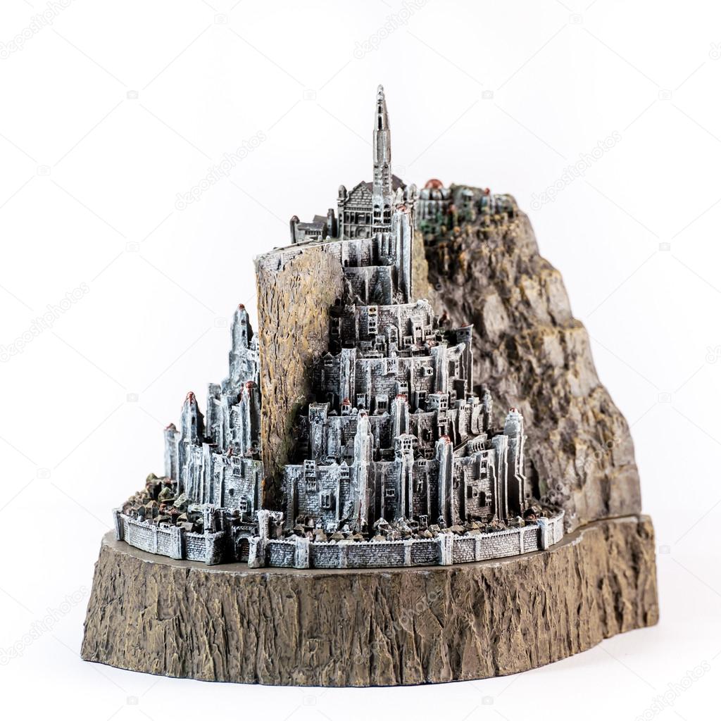 Lord of the Rings Figurine Showing the White City, Minas Tirith