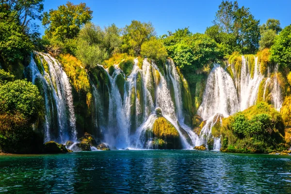 Kravice waterfall on the Trebizat River in Bosnia and Herzegovina — Stock Photo, Image