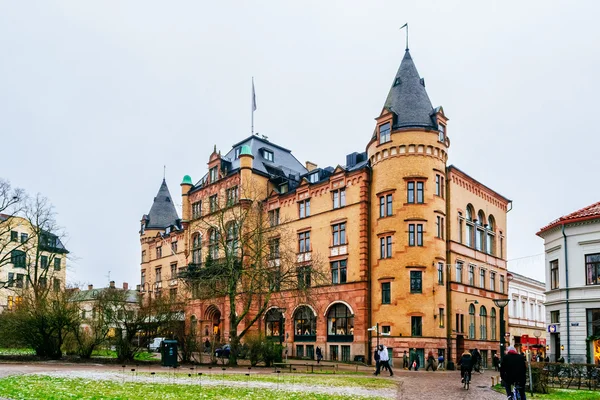 Grand Hotel in Lund is one of the city's oldest and most noteworthy hotels and restaurants in Sweden — Stock Photo, Image