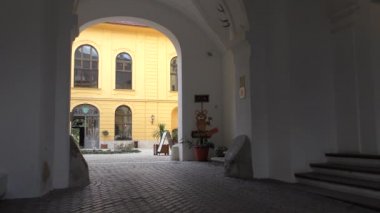 Franz Josef 'in Avusturya' daki Eckarsau kasabasındaki eski imparatorluk konutunun izleri.