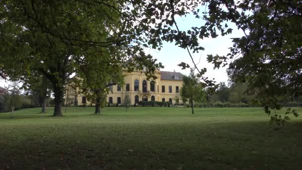 Impressies Van Voormalige Keizerlijke Residentie Van Franz Josef Eckartsau Oostenrijk — Stockvideo