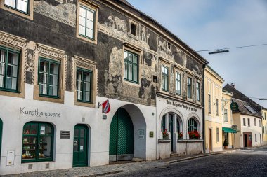 Langenlois 'deki Sgraffito Evi' nin Şaşırtıcı Yüzü