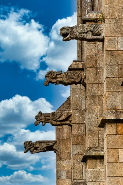 Castillo Medieval Ciudad Fougeres Bretaña Francia — Foto de Stock