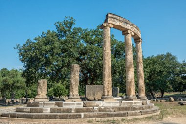 Filipinler, Yunanistan 'daki UNESCO dünya mirası Olympia Arkeoloji Alanında