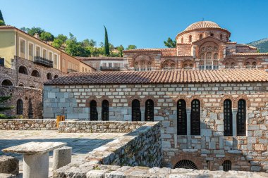 Hosios Loukas (Greek:  ) is a historic walled monastery situated near the town of Distomo, in Boeotia, Greece