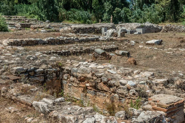 Marathon Archaeological Site Attice Greece 스톡 사진