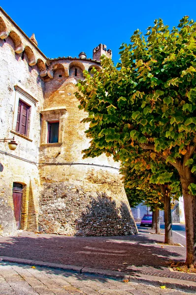 Serracapriola Verbindung Setzen Antico Castello Maresca — Stockfoto