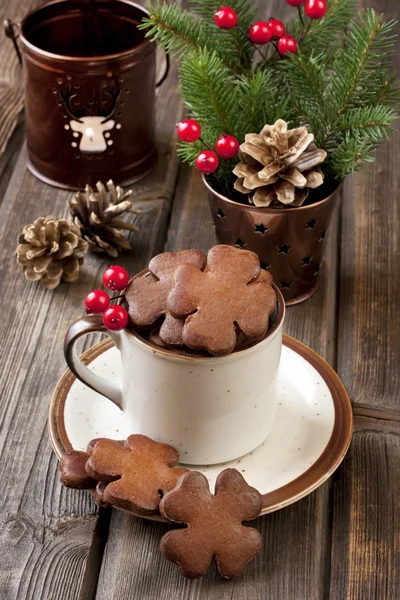 Galletas caseras de Navidad —  Fotos de Stock