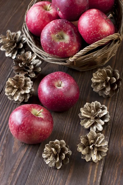 Christmas apples — Stock Photo, Image