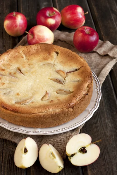 Appeltaart — Stockfoto